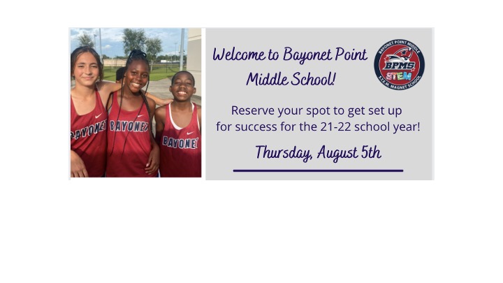 Registration Day – August 5th