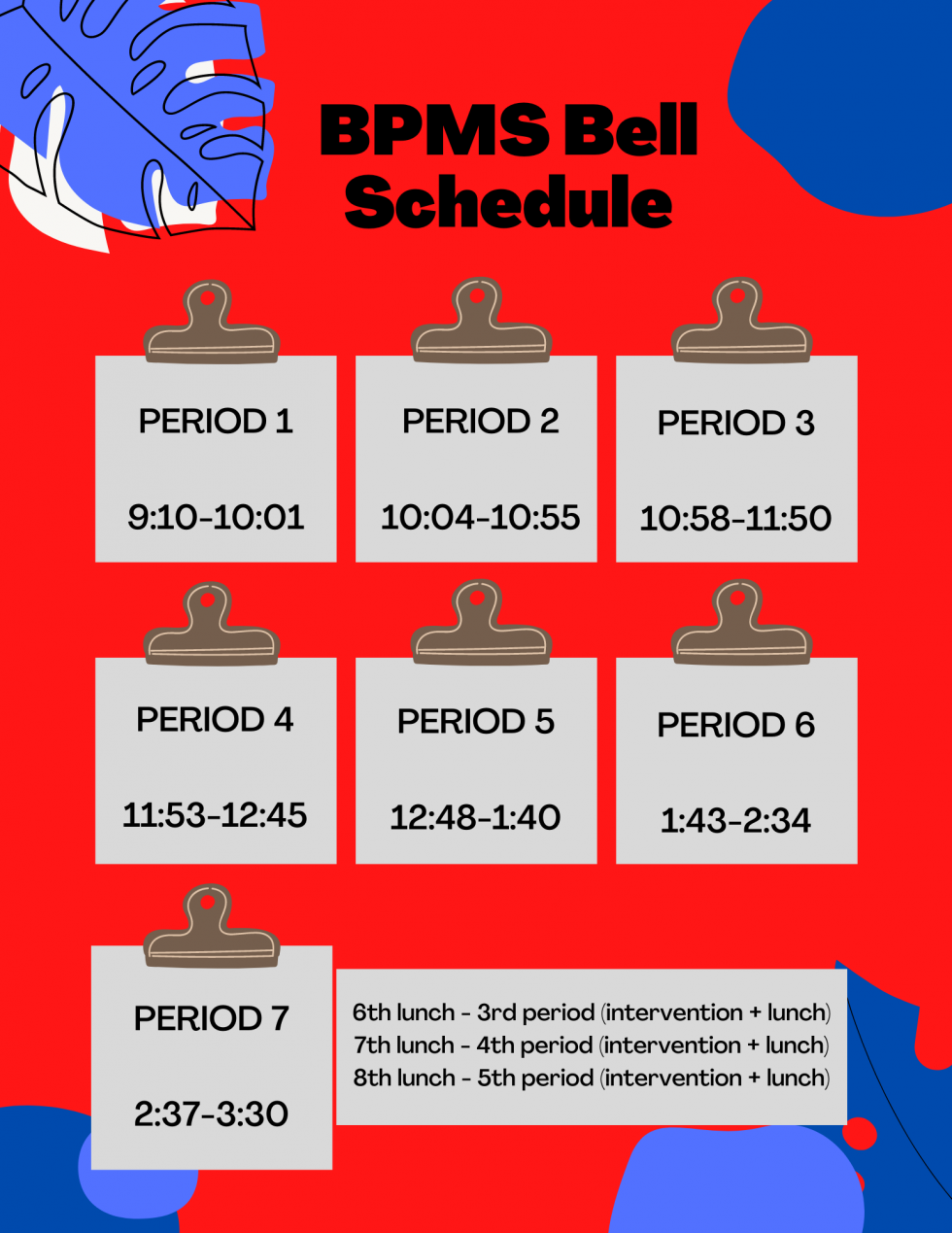 bell-schedule-bayonet-point-middle-school