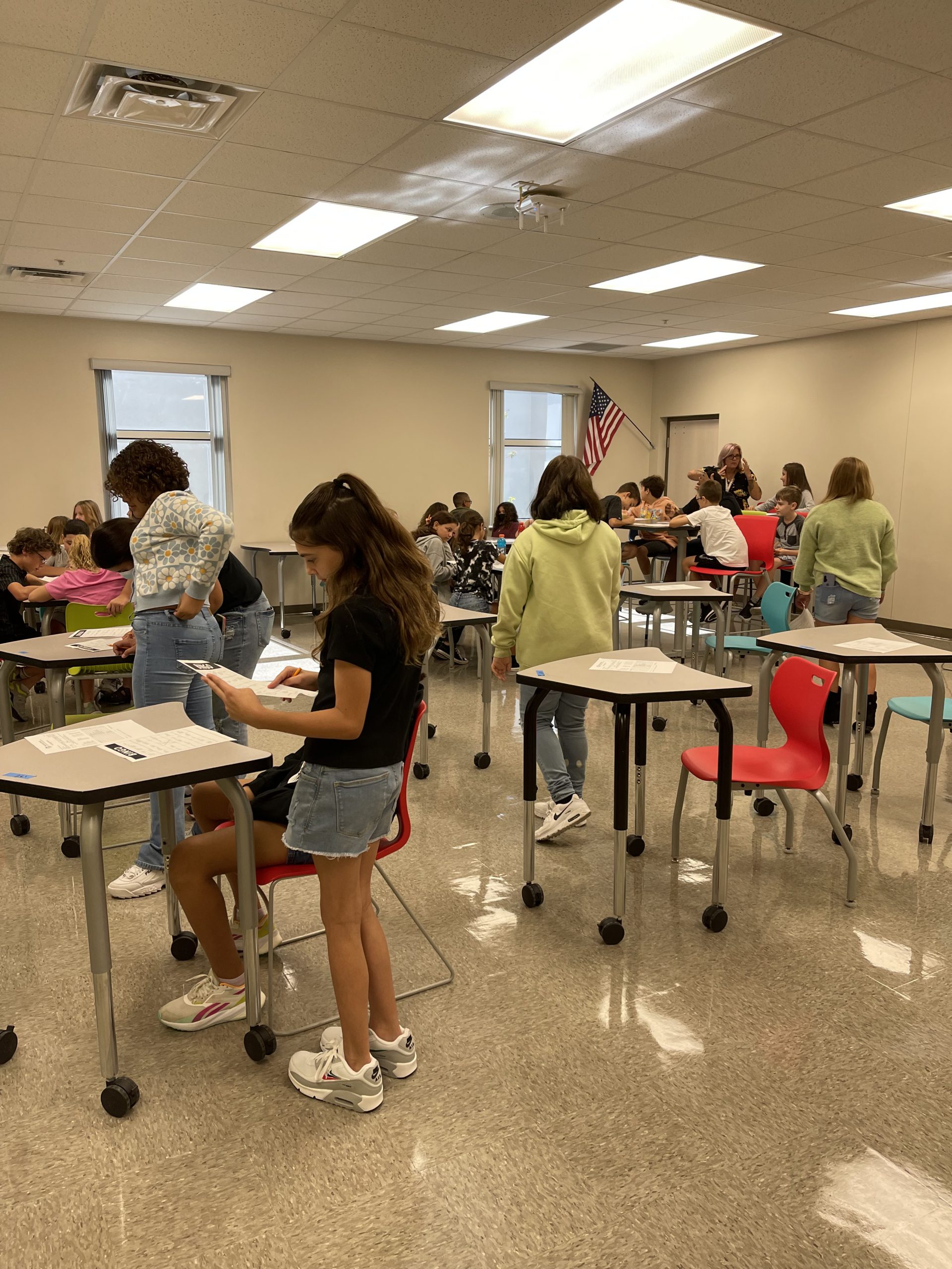 Students Bayonet Point Middle School