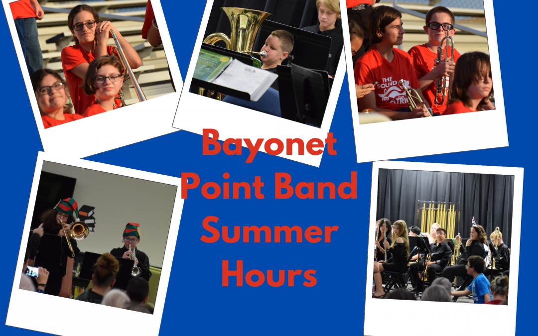 Band Summer Hours