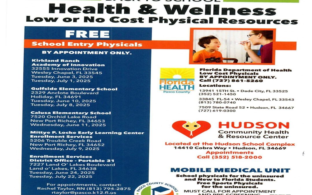 Free School Physicals