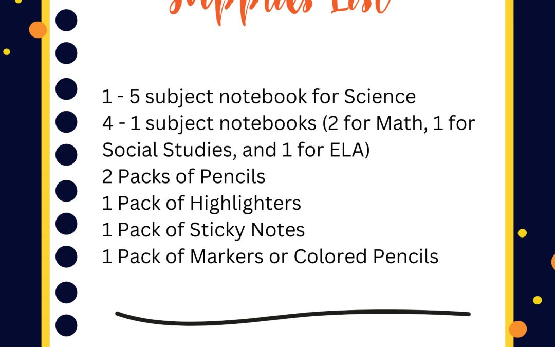 Supply LIst