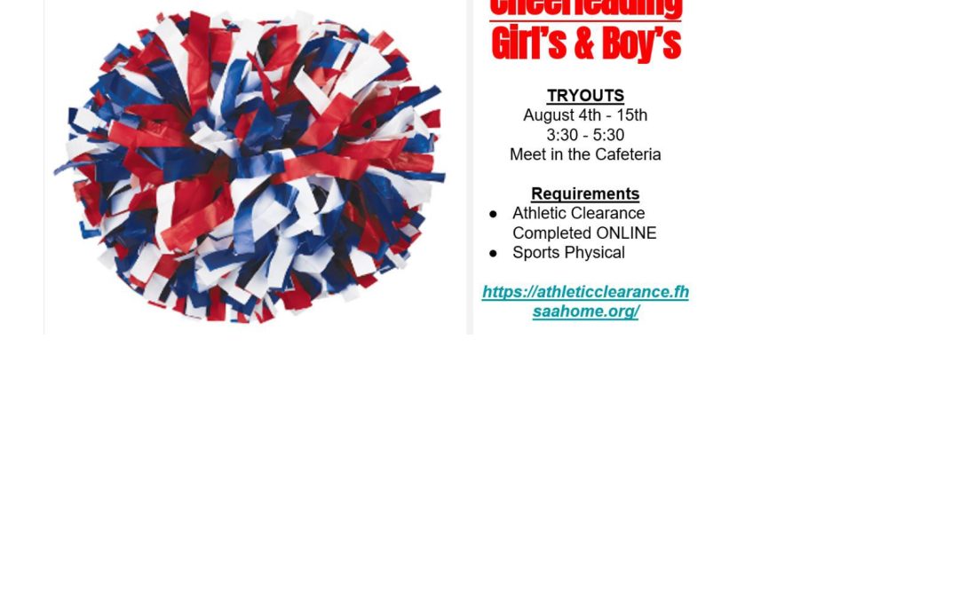 Cheerleading Tryouts